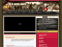 Tablet Screenshot of marinemilitary.org